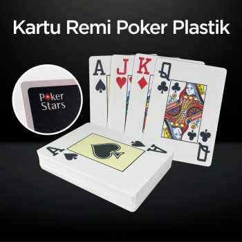 Gambar produk COPAG Poker Stars Kartu Remi Poker Plastik Anti Sobek dan Tahan Air