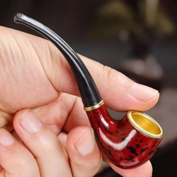 Gambar produk Jodel Pipa Rokok Tembakau Cangklong Tobacco Pipe Resin Washable Filter - ZF900