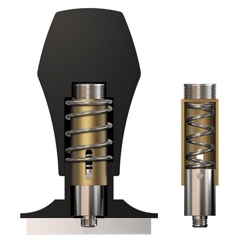 THECOFF Tamper Kopi Espresso Barista Pressure Spring Stainless 51mm - JN-24 Gambar produk THECOFF Tamper Kopi Espresso Barista Pressure Spring Stainless 51mm - JN-24