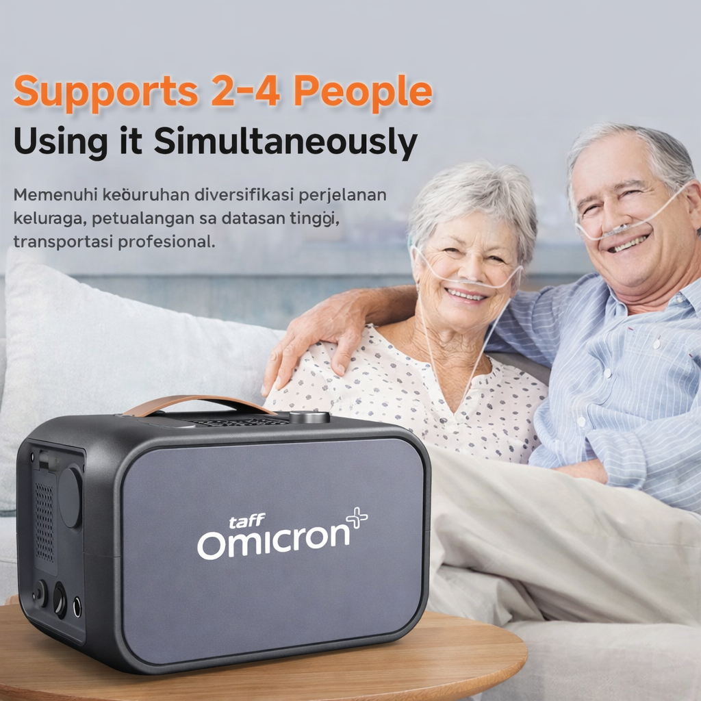TaffOmicron Konsentrator Oksigen Portable Car Oxygen Concentrator 7L - YK-H600 Gambar produk TaffOmicron Konsentrator Oksigen Portable Car Oxygen Concentrator 7L - YK-H600