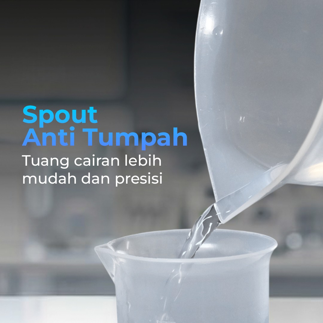 VYROX LITE Gelas Ukur Plastik Dapur Laboratorium Measuring Cup 500ml - B4 Gambar produk VYROX LITE Gelas Ukur Plastik Dapur Laboratorium Measuring Cup 500ml - B4
