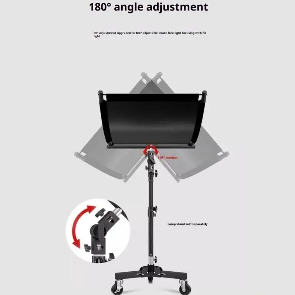 LIFER Reflektor Cahaya U-Shape Fotografi Studio 4in1 Stand 180x60cm - BDL-20 Gambar produk LIFER Reflektor Cahaya U-Shape Fotografi Studio 4in1 Stand 180x60cm - BDL-20