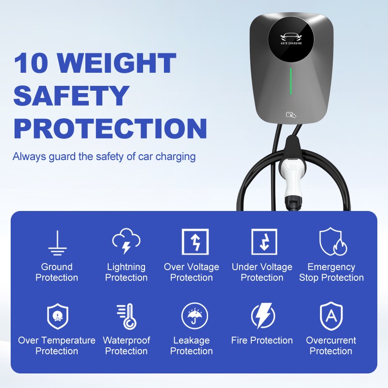 Gambar produk DUTRIEUX Charger Mobil Listrik EV APP Type 2 Single Phase 7kW 32A - S7KW-02