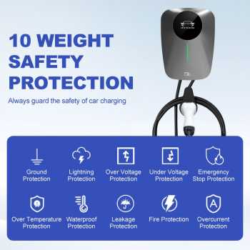 Gambar produk DUTRIEUX Charger Mobil Listrik EV APP Type 2 Single Phase 7kW 32A - S7KW-02