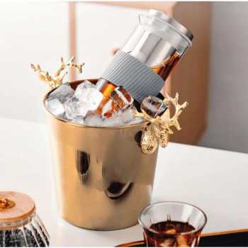 Gambar produk ODTY Teko Kaca Cold Brew Coffee Maker Filter Stainless Steel 800ml - OD-15