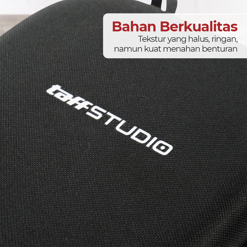 TaffSTUDIO Tas Headphone Universal Carrying Storage Case EVA - B-15 Gambar produk TaffSTUDIO Tas Headphone Universal Carrying Storage Case EVA - B-15