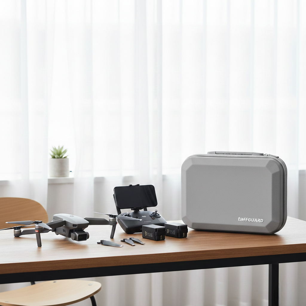 TaffGUARD Tas Drone Hard Shell Protective Storage Bag DJI Mini 3 Pro RC - XF3 Gambar produk TaffGUARD Tas Drone Hard Shell Protective Storage Bag DJI Mini 3 Pro RC - XF3