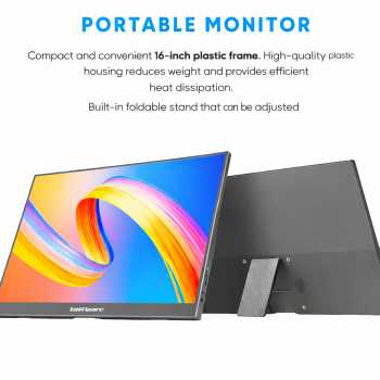 Taffware Portable Monitor Touchscreen 16 Inch IPS WUXGA 1200P 60Hz - SJD1670