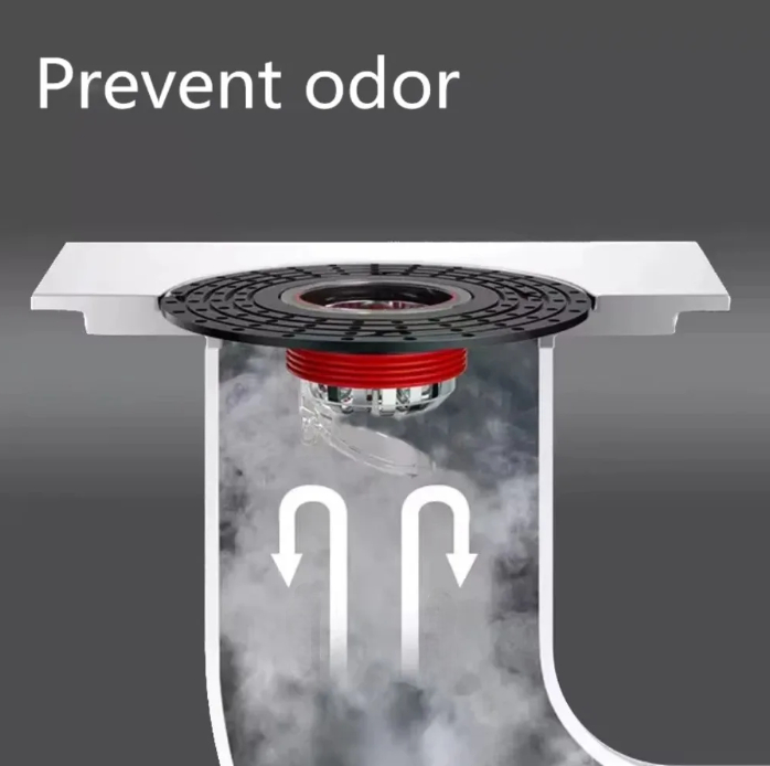 Homedec Penutup Saluran Pembuangan Air Floor Drain Deep Sealing 98mm - HDC-100 Gambar produk Homedec Penutup Saluran Pembuangan Air Floor Drain Deep Sealing 98mm - HDC-100