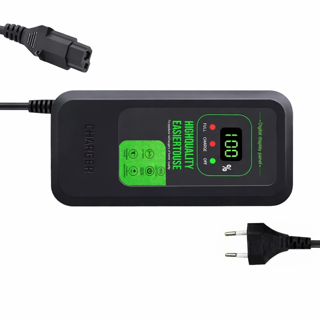 Gambar produk TASKOOD Charger Aki Sepeda Listrik 5 Phase Battery Charger Portable 72V 20Ah - TAH-60