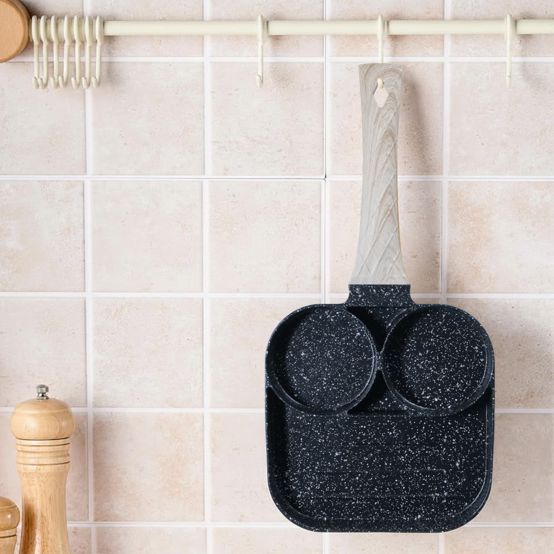 MBH Wajan Penggorengan Telur Frying Pan Multifungsi - JBY-257 Gambar produk MBH Wajan Penggorengan Telur Frying Pan Multifungsi - JBY-257