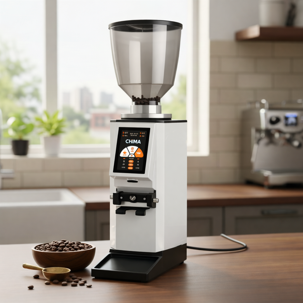 Trieste Penggiling Biji Kopi Coffee Grinder 83mm Titanium Burr 500W - RF83 Gambar produk Trieste Penggiling Biji Kopi Coffee Grinder 83mm Titanium Burr 500W - RF83