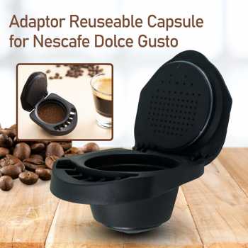 iCafilas Adaptor Reuseable Capsule Compatible for Dolce Gusto