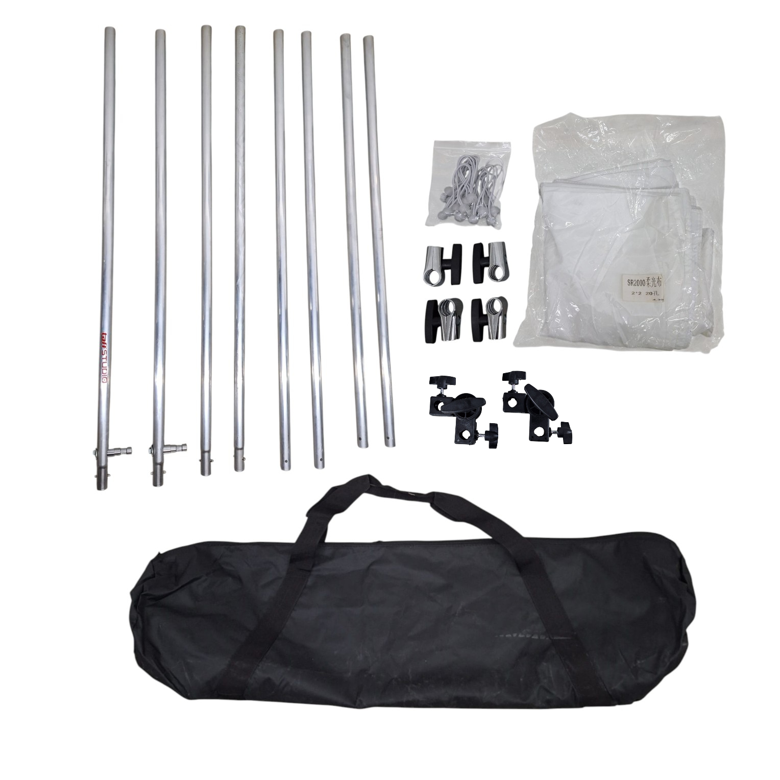 TaffSTUDIO Reflector Diffuser Soft Light Screen Photograpy 2x2M - D44 Gambar produk TaffSTUDIO Reflector Diffuser Soft Light Screen Photograpy 2x2M - D44