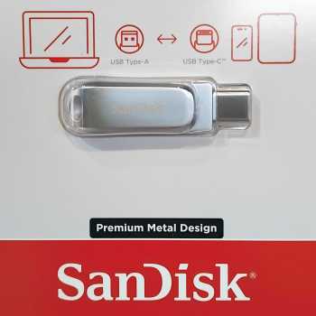 Gambar produk SanDisk Ultra Dual Drive Luxe USB Type C 3.1/3.2 Gen 1 512GB - SDDDC4