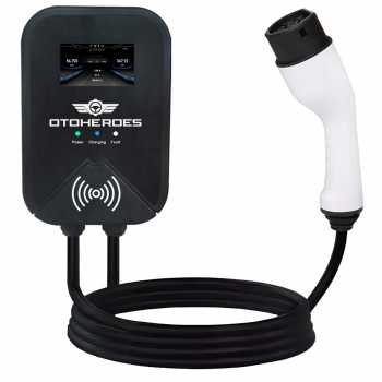 Gambar produk OTOHEROES Charger Mobil Listrik EV Swipe Card Type2 Female AC Charging 32A 22kW 3 Phase - PG01