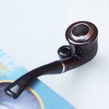 Gambar produk Jodel Pipa Rokok Tembakau Cangklong Tobacco Pipe Resin Washable Filter - ZF902