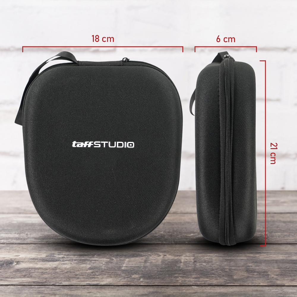 TaffSTUDIO Tas Headphone Universal Carrying Storage Case EVA - B-15 Gambar produk TaffSTUDIO Tas Headphone Universal Carrying Storage Case EVA - B-15