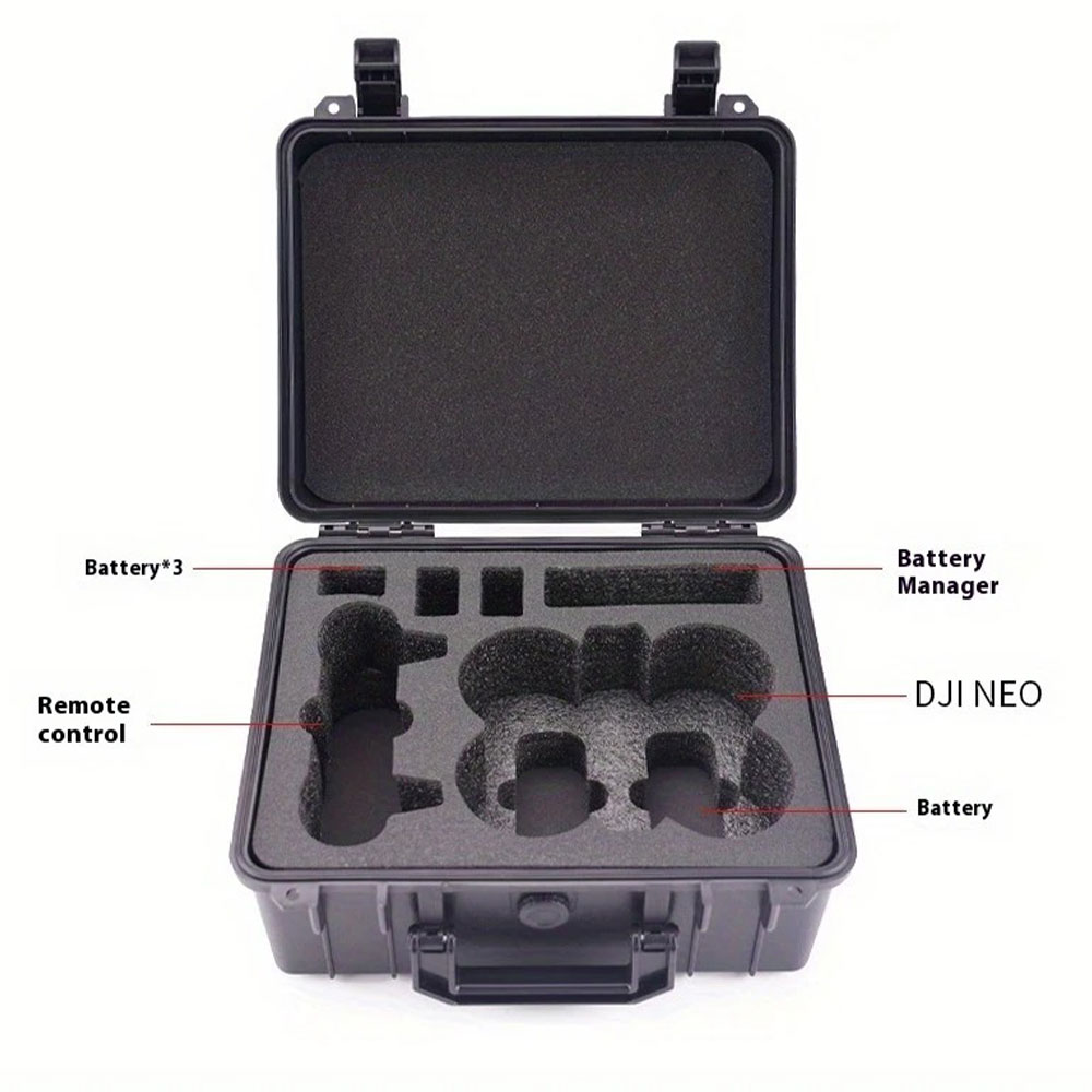 Zintech Tas Drone DJI Neo Hard Case Shockproof Drone Box Portabel - Z35 Gambar produk Zintech Tas Drone DJI Neo Hard Case Shockproof Drone Box Portabel - Z35