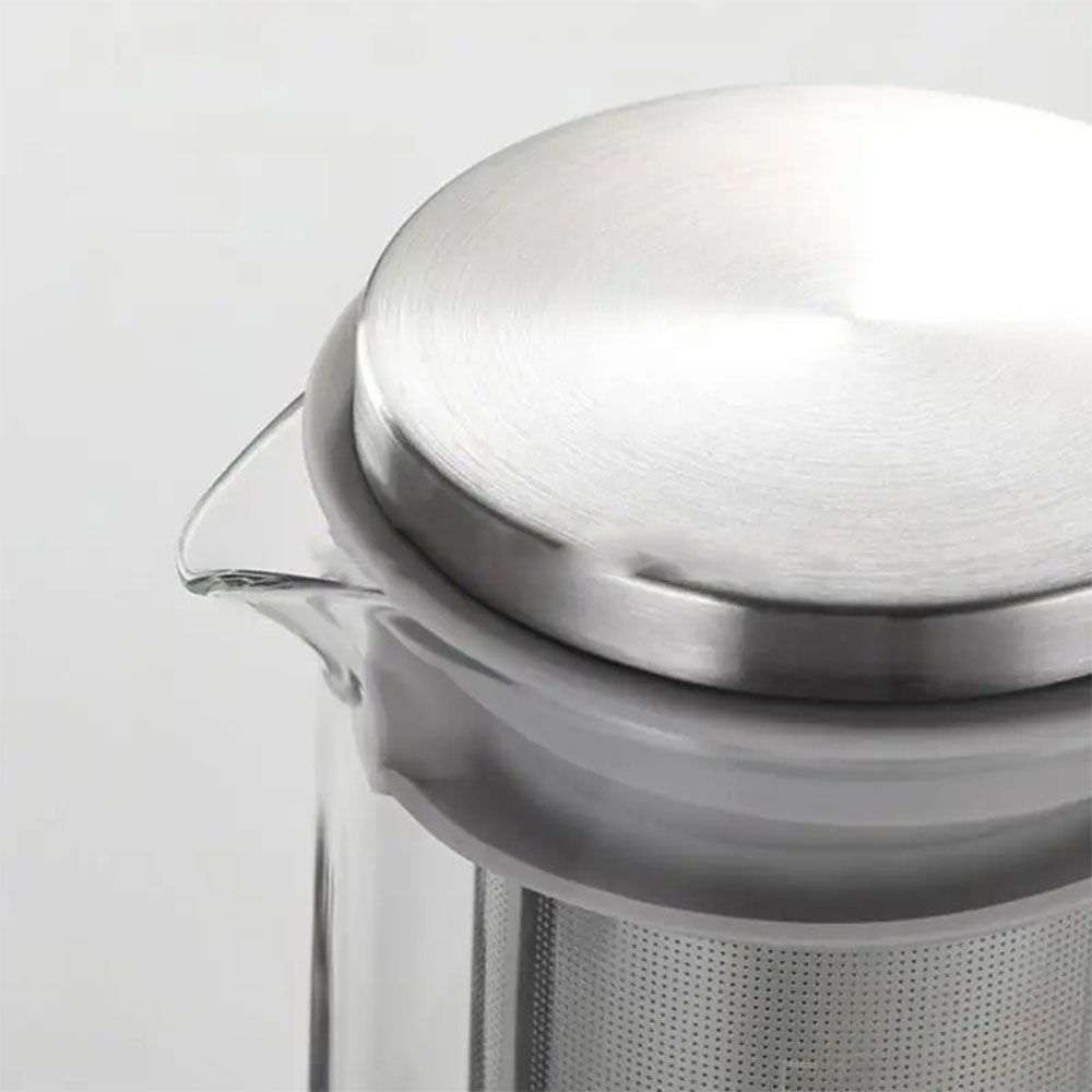 Gambar produk ODTY Teko Kaca Cold Brew Coffee Maker Filter Stainless Steel 800ml - OD-15