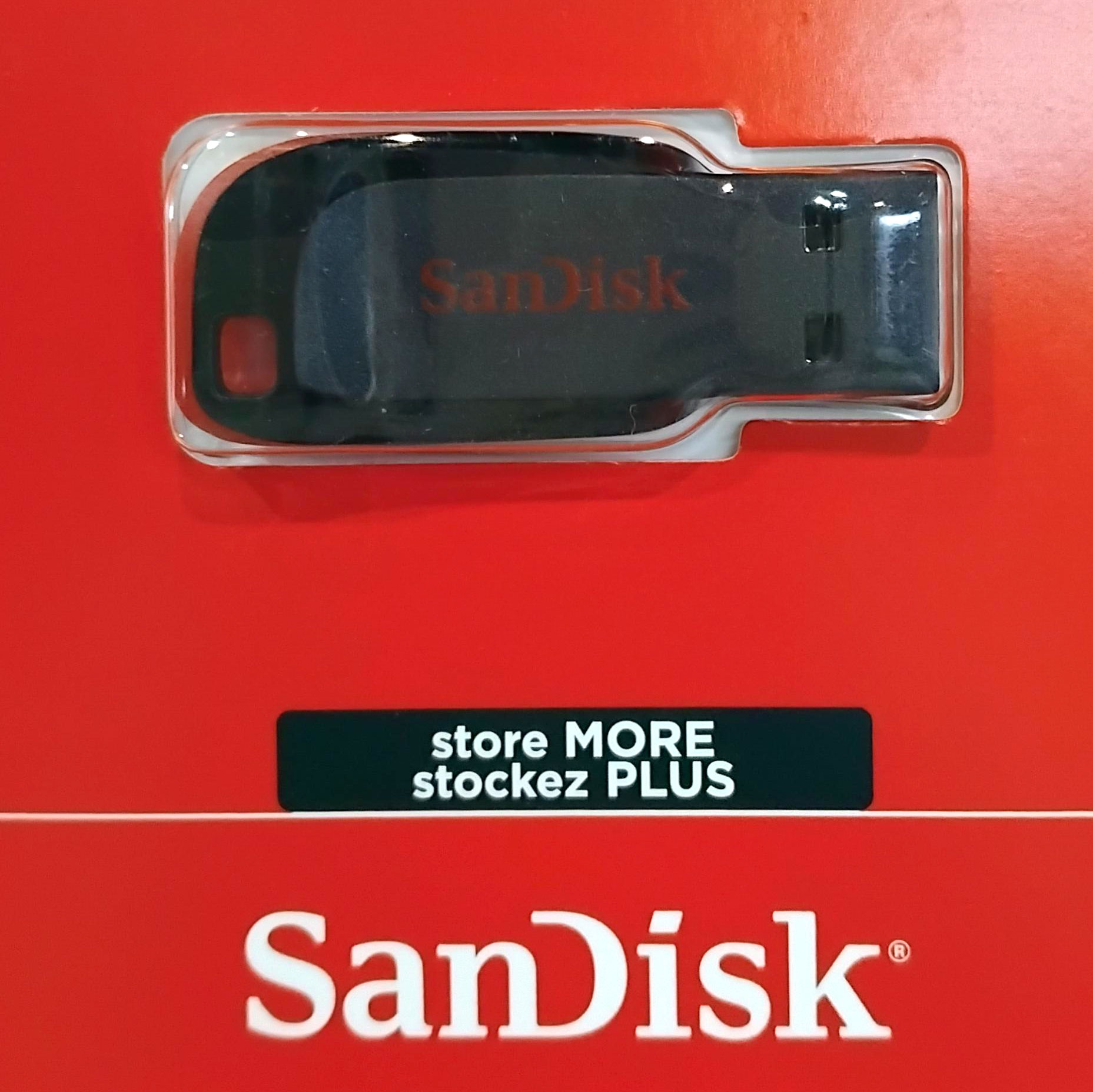 SanDisk Cruzer Blade Flashdisk Data Storage USB 2.0 Portable 16GB - SDCZ50 Gambar produk SanDisk Cruzer Blade Flashdisk Data Storage USB 2.0 Portable 16GB - SDCZ50