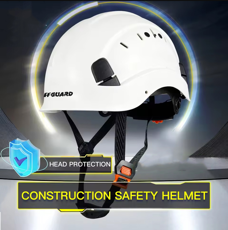 TaffGUARD Helm Proyek Konstruksi K3 Safety Hard Hat Protection ABS - SF-06B Gambar produk TaffGUARD Helm Proyek Konstruksi K3 Safety Hard Hat Protection ABS - SF-06B