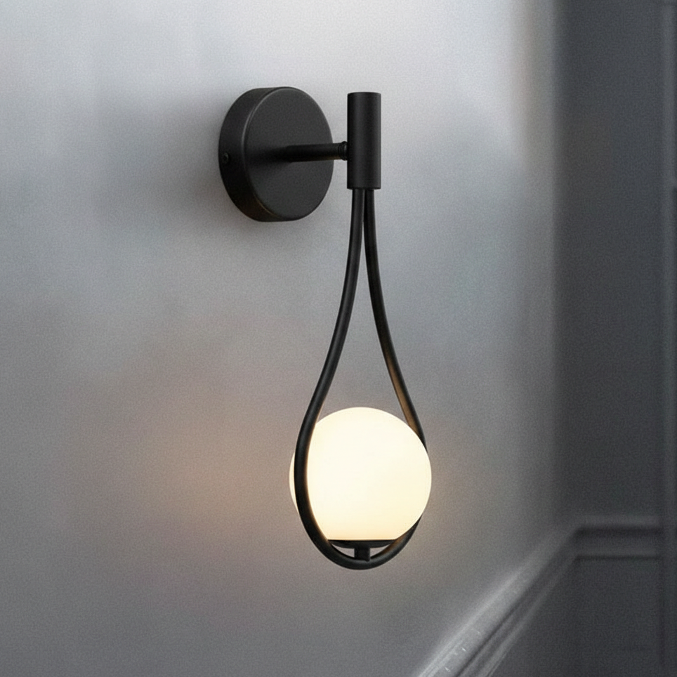 OUDELADI Fitting Lampu Hias Nordic Modern Minimalist Wall Lamp E27 - OD64 Gambar produk OUDELADI Fitting Lampu Hias Nordic Modern Minimalist Wall Lamp E27 - OD64