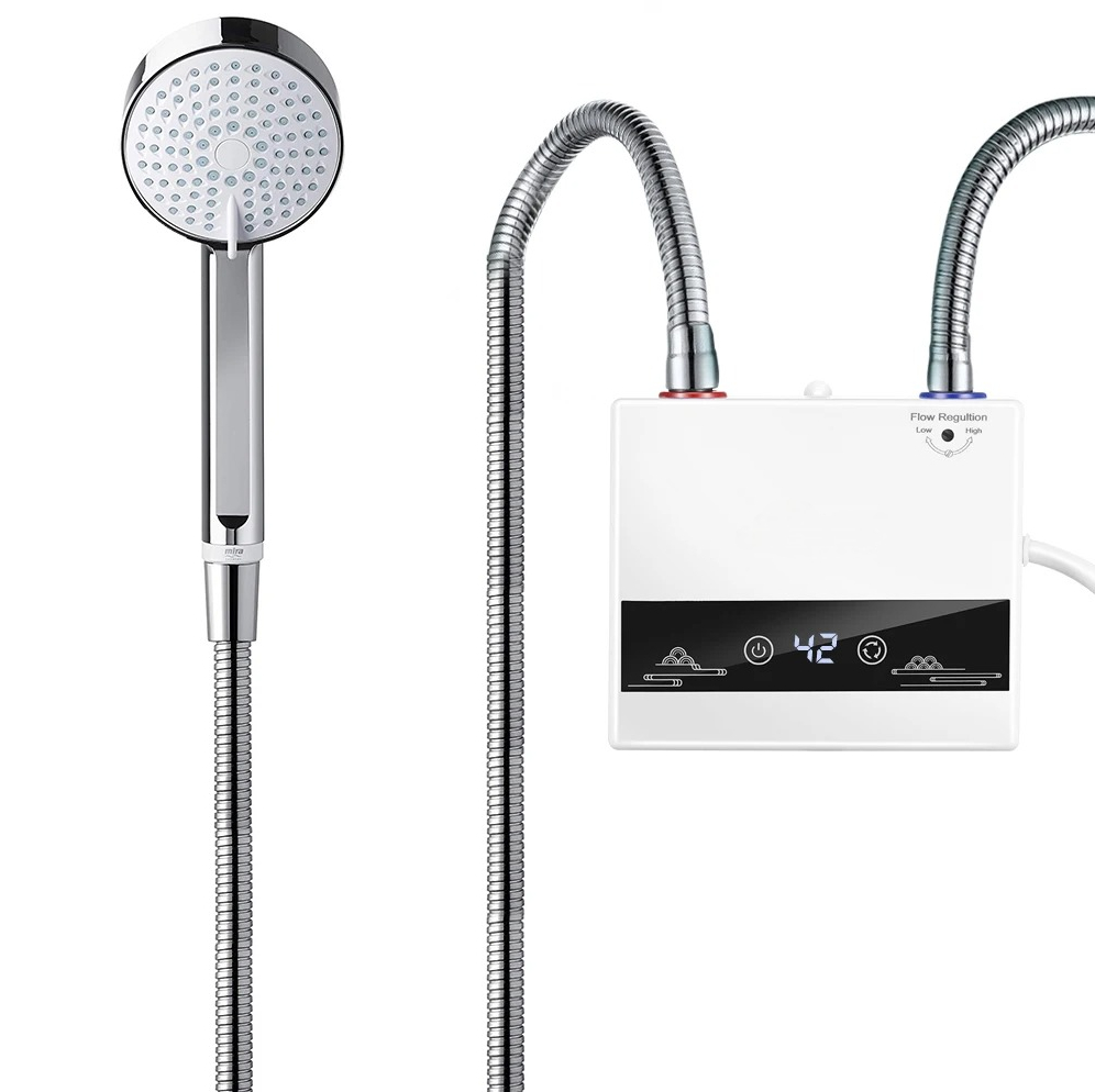 ATWFS Pemanas Air Listrik Instant Water Heater Display IPX4 220V 4200W - HY55B Gambar produk ATWFS Pemanas Air Listrik Instant Water Heater Display IPX4 220V 4200W - HY55B