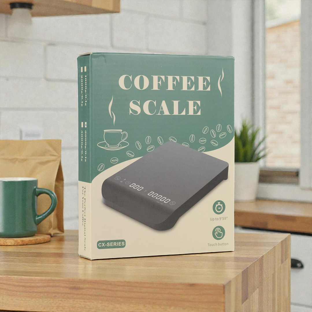 XMARK Timbangan Kopi Digital Coffee Scale Rechargeable 3kg 0.1g - CX-3 Gambar produk XMARK Timbangan Kopi Digital Coffee Scale Rechargeable 3kg 0.1g - CX-3