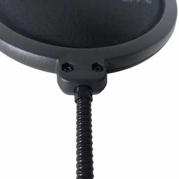 Gambar produk TaffSTUDIO Pop Shield Filter Mikrofon Dual Layer Peredam Noise BOP - MPF-6