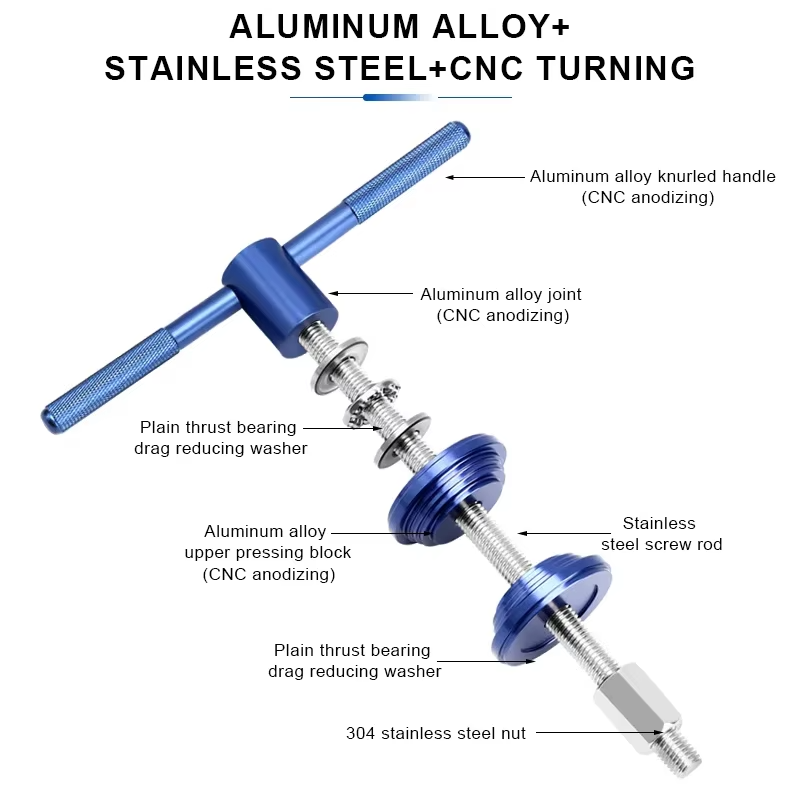 RIDERFACE Alat Press Bearing Sepeda Headset Installer BB86-92 Tool - HP-7070 Gambar produk RIDERFACE Alat Press Bearing Sepeda Headset Installer BB86-92 Tool - HP-7070