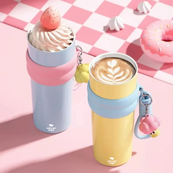 One Two Cups Botol Minum Tumbler Air Panas Dingin with Straw 710ml - YS-9000