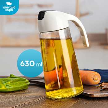 Gambar produk One Two Cups Botol Minyak Serbaguna Seasoning Glass Jar 630ml - CY180