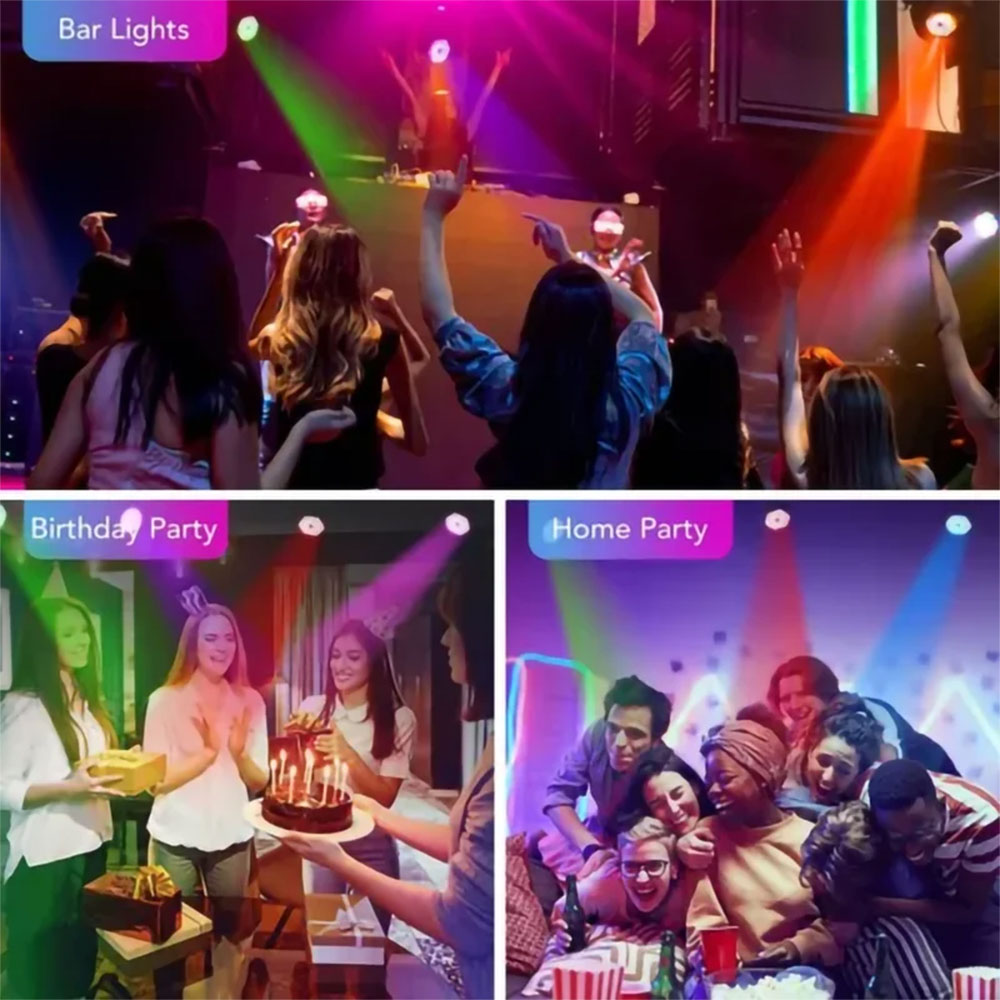 SHIELD Lampu Panggung LED Remote Control Stage Light DMX512 RGBW 18W - SH18W Gambar produk SHIELD Lampu Panggung LED Remote Control Stage Light DMX512 RGBW 18W - SH18W