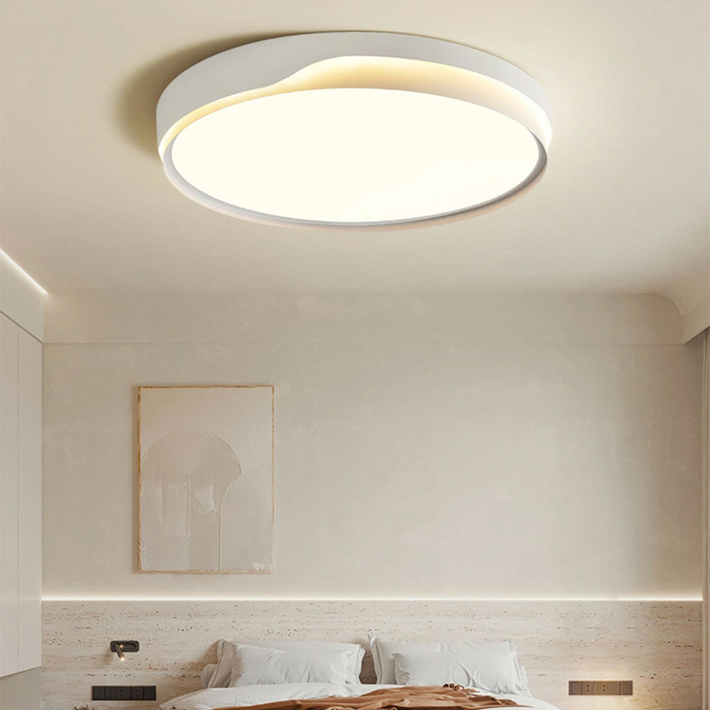 SHUANGZ Lampu Plafon LED Full Spectrum Cool White 220V 36W 40cm - M80 Gambar produk SHUANGZ Lampu Plafon LED Full Spectrum Cool White 220V 36W 40cm - M80