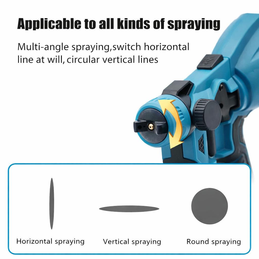 AFABEITA Wall Paint Spray Gun Semprot Cat Dinding Elektrik 800ml 200W - CX41 Gambar produk AFABEITA Wall Paint Spray Gun Semprot Cat Dinding Elektrik 800ml 200W - CX41