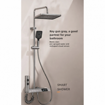 WANJIA Set Shower Mandi Hot and Cold 4in1 with Digital Display - A116