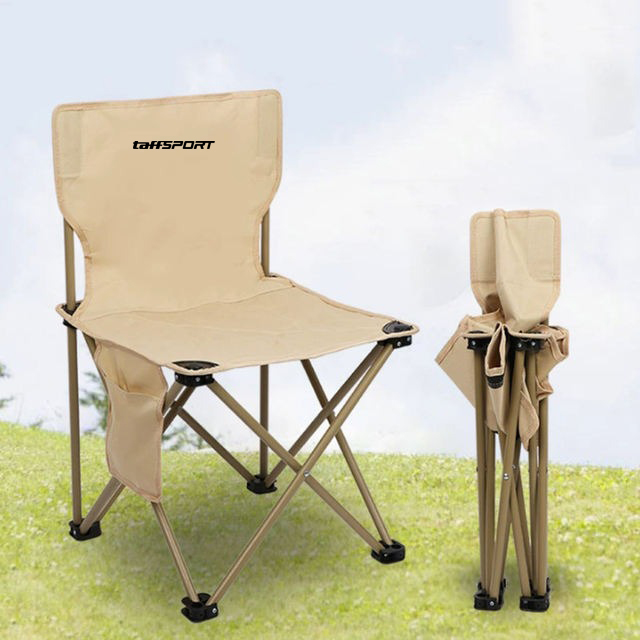 Gambar produk TaffSPORT Kursi Lipat Outdoor Camping Portable Oxford Folding Chair L - BD852
