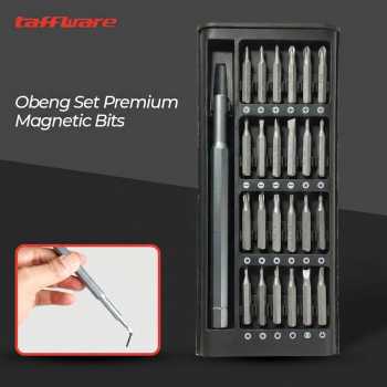 Taffware Obeng Set Premium Precision Screwdriver Magnetic Bits 24in1 - 6024