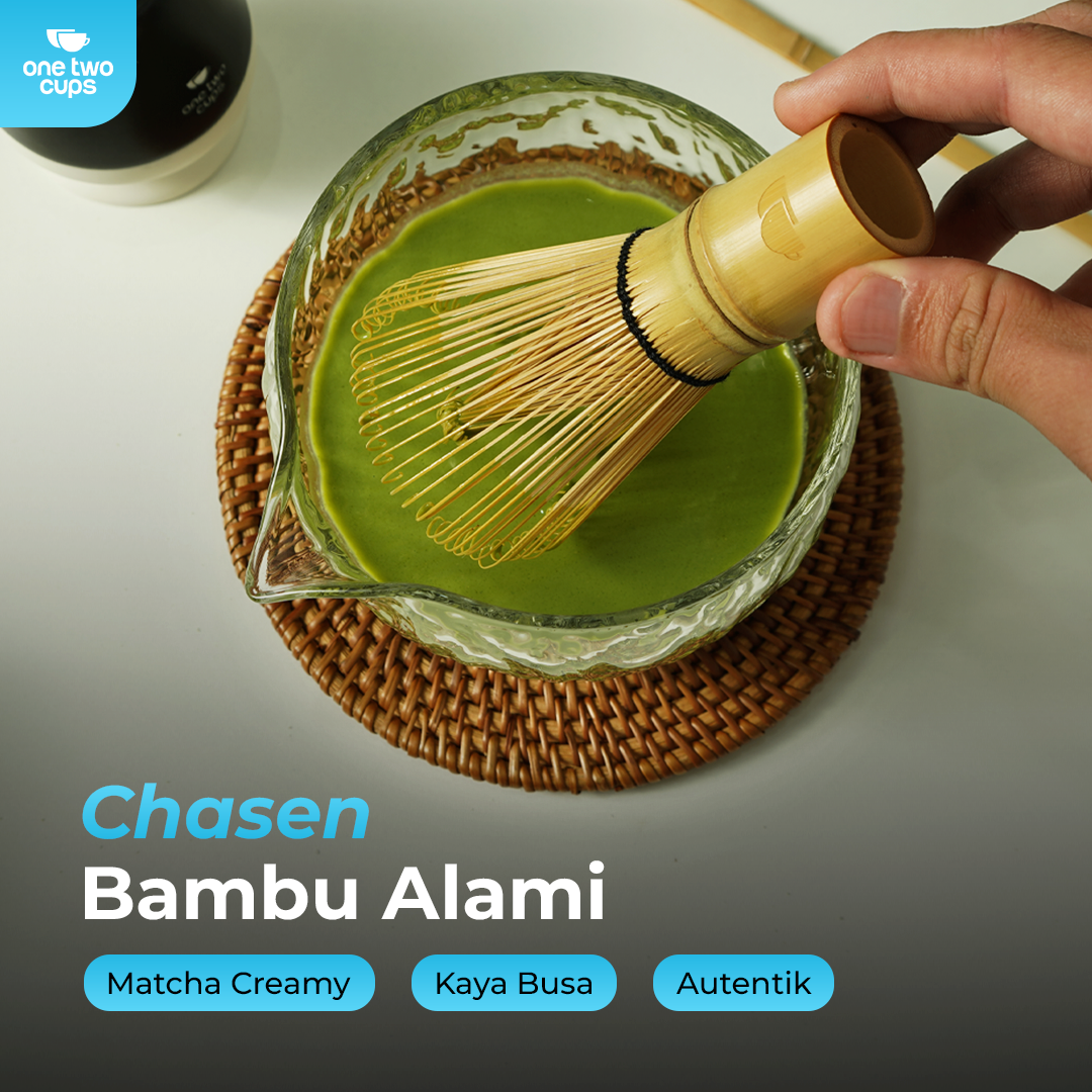 One Two Cups Matcha Set Chawan Chasen Stand Chashaku 470ml 4 PCS - S32 Gambar produk One Two Cups Matcha Set Chawan Chasen Stand Chashaku 470ml 4 PCS - S32