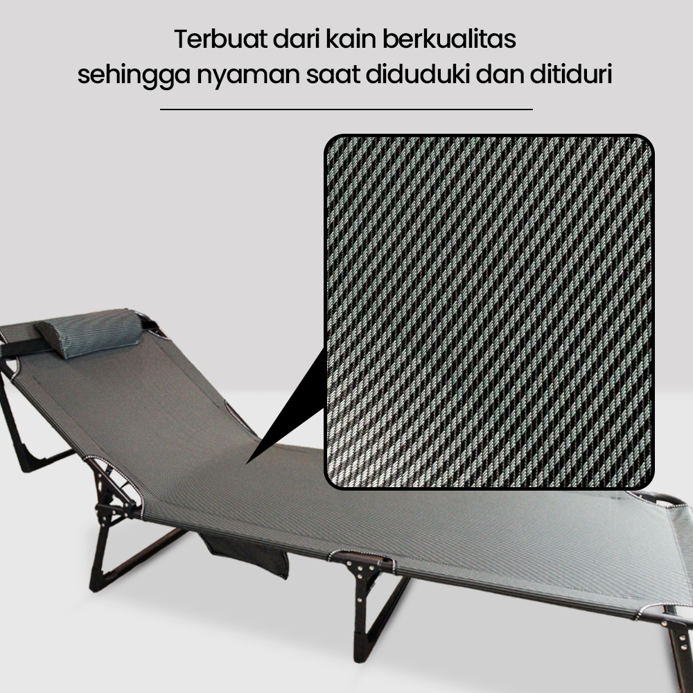Zero Gravity Kursi Kasur Lipat Portable Folding Escort Bed - NG1 Gambar produk Zero Gravity Kursi Kasur Lipat Portable Folding Escort Bed - NG1