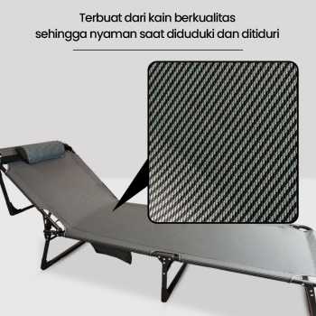 Gambar produk Zero Gravity Kursi Kasur Lipat Portable Folding Escort Bed - NG1