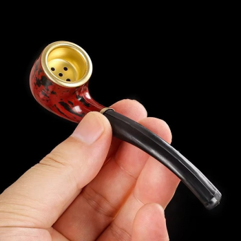 Gambar produk Jodel Pipa Rokok Tembakau Cangklong Tobacco Pipe Resin Washable Filter - ZF900