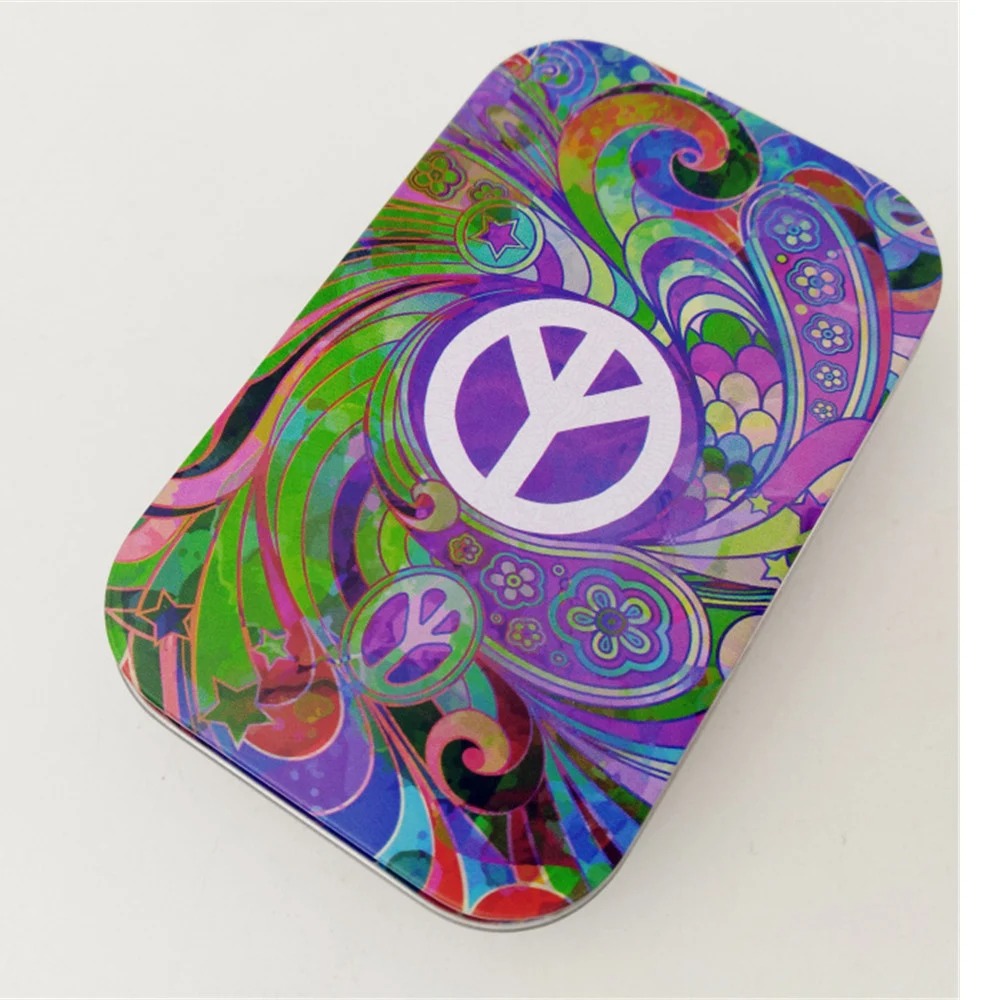 Ophone Kotak Bungkus Rokok Elegan Metal Case Model Peace - JD-SH190 Gambar produk Ophone Kotak Bungkus Rokok Elegan Metal Case Model Peace - JD-SH190