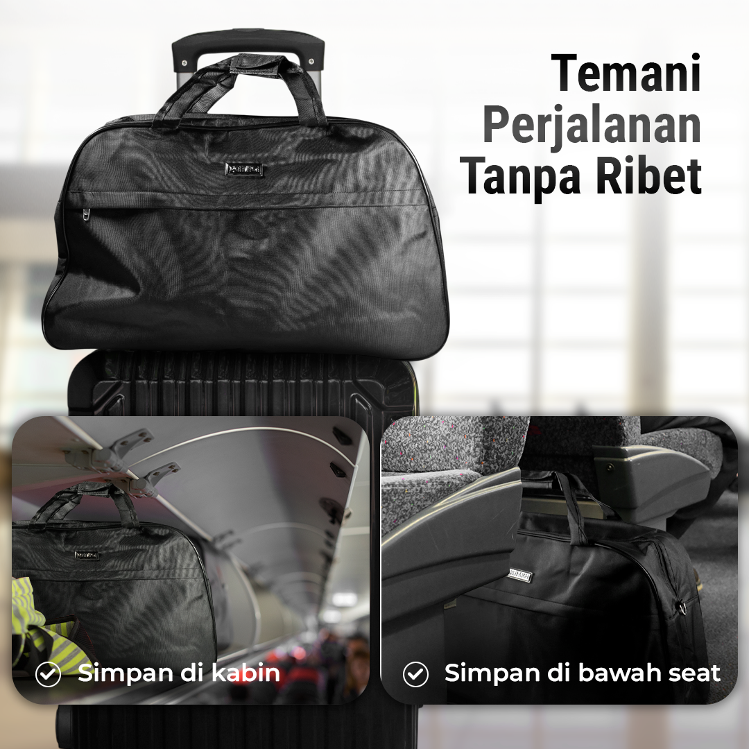 RAIMIQI Tas Jinjing Travel Bag Duffle Waterproof Oxford 20 Inch - 880 Gambar produk RAIMIQI Tas Jinjing Travel Bag Duffle Waterproof Oxford 20 Inch - 880