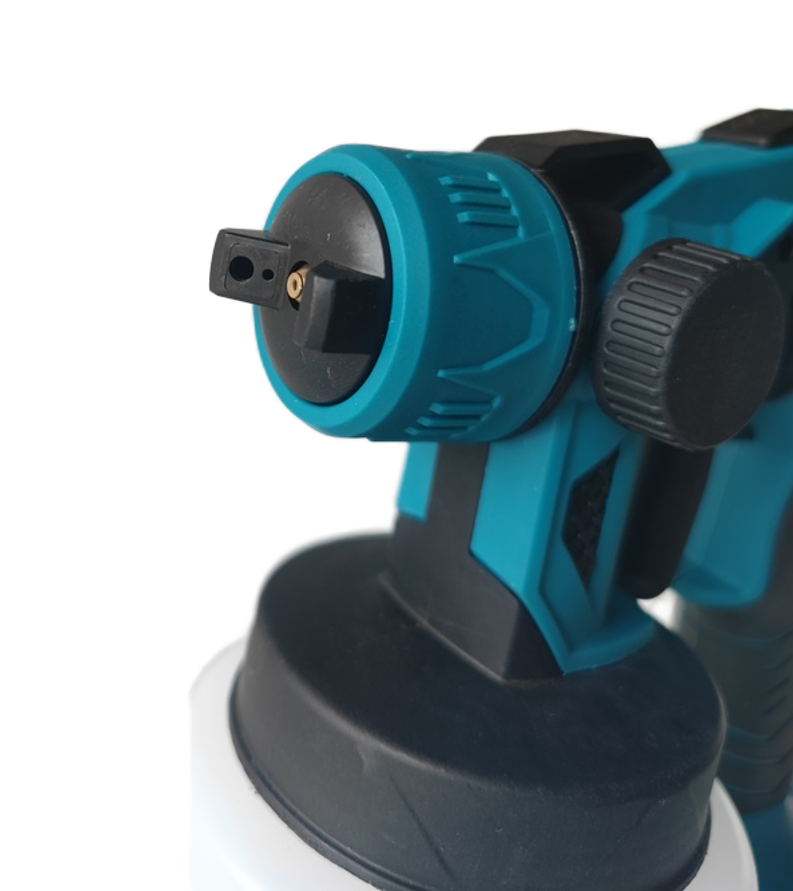 Taffware Pistol Semprot Cat Dinding Spray Gun Elektrik 800ml 1500mAh - TM01 Gambar produk Taffware Pistol Semprot Cat Dinding Spray Gun Elektrik 800ml 1500mAh - TM01