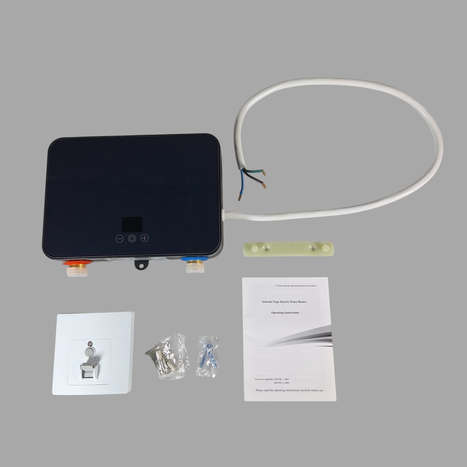 BIBAY Pemanas Air Listrik Instant Water Heater Display IPX4 220V 6000W - RY-LZT-4 Gambar produk BIBAY Pemanas Air Listrik Instant Water Heater Display IPX4 220V 6000W - RY-LZT-4