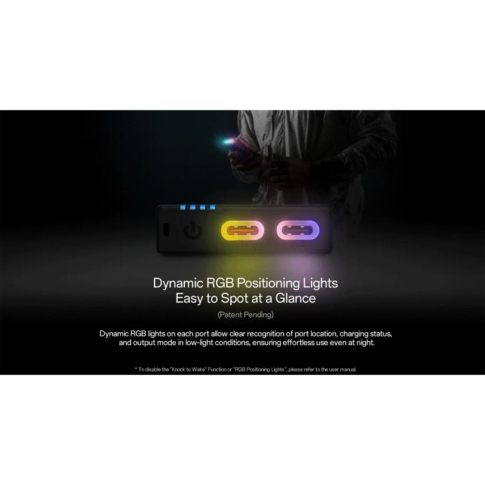 Gambar produk NITECORE Power Bank 10000mAh PD QC Carbon Fiber IPX7 USB Type C 22.5W - NB10000 Gen4