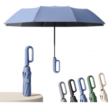 Gambar produk PONG Payung Lipat Buka Tutup Otomatis Automatic Umbrella 10 Bone 107cm - CJZ15