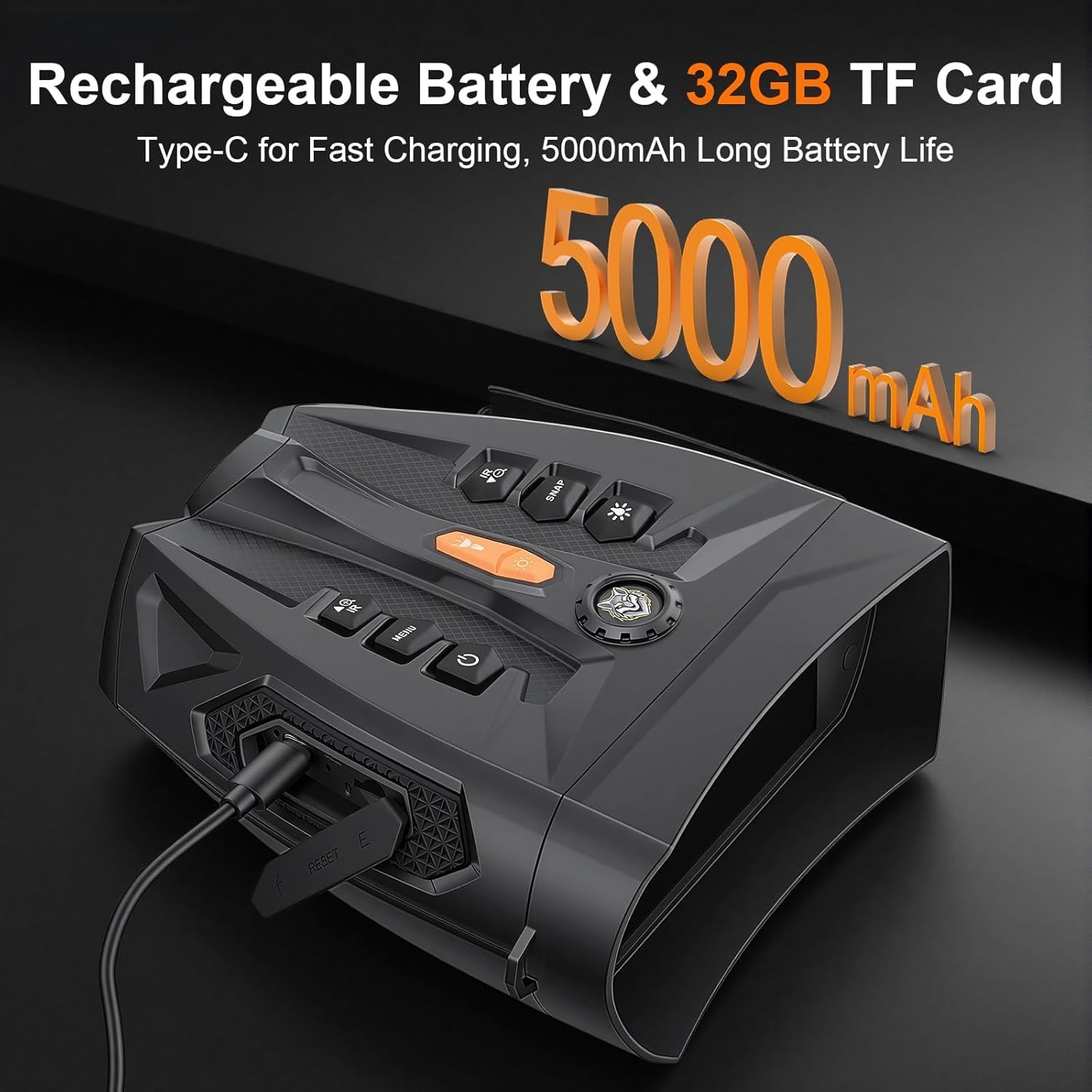 SKYBASIC Teropong Binocular Night Vision 10x Zoom 4K 4 Inch 5000mAh - Z10 Gambar produk SKYBASIC Teropong Binocular Night Vision 10x Zoom 4K 4 Inch 5000mAh - Z10